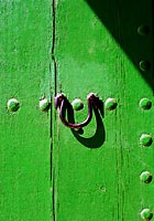 gr�ne T�r auf Mallorca (Foto: Ditta U. Krebs)